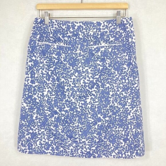 Shade A-Line Skirt Ditzy Floral Lightweight Church Academia Summer Boho 8 - Picture 3 of 5